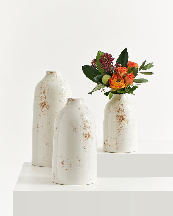 Earthy Elegance Ceramic Vases - set of 3